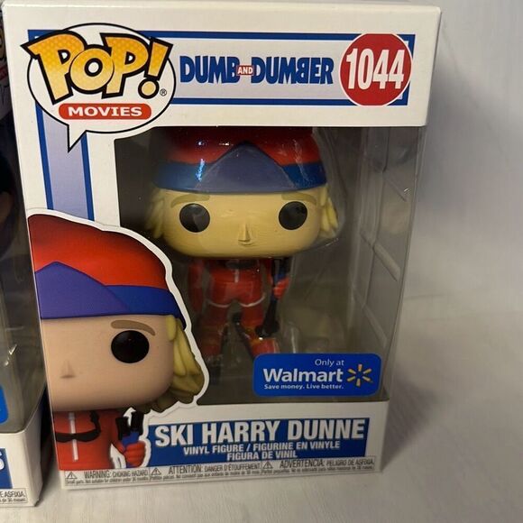 Funko POP! Movies Dumb And Dumber Ski Harry Dunne & Ski Lloyd Christmas Set - Picture 3 of 7